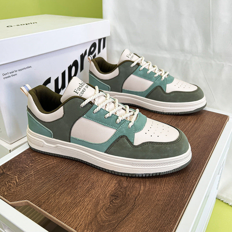 Damen sportive High-Top Sneakers mit floralem Design und rutschfester Sohle R&B