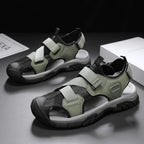 Damen Sportliche Sandalen mit verstellbaren Riemen und rutschfester Sohle R&B