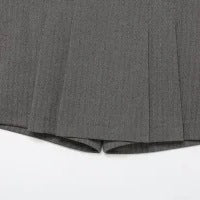 Damen elegante Shorts mit dekorativem Gürtel R&B