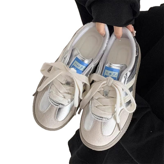 Damen Sportliche Sneakers mit atmungsaktivem Obermaterial und modischen Details R&B