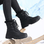 Damen Isolierte Winterstiefel mit rutschfester Sohle und kuscheligem Innenfutter R&B