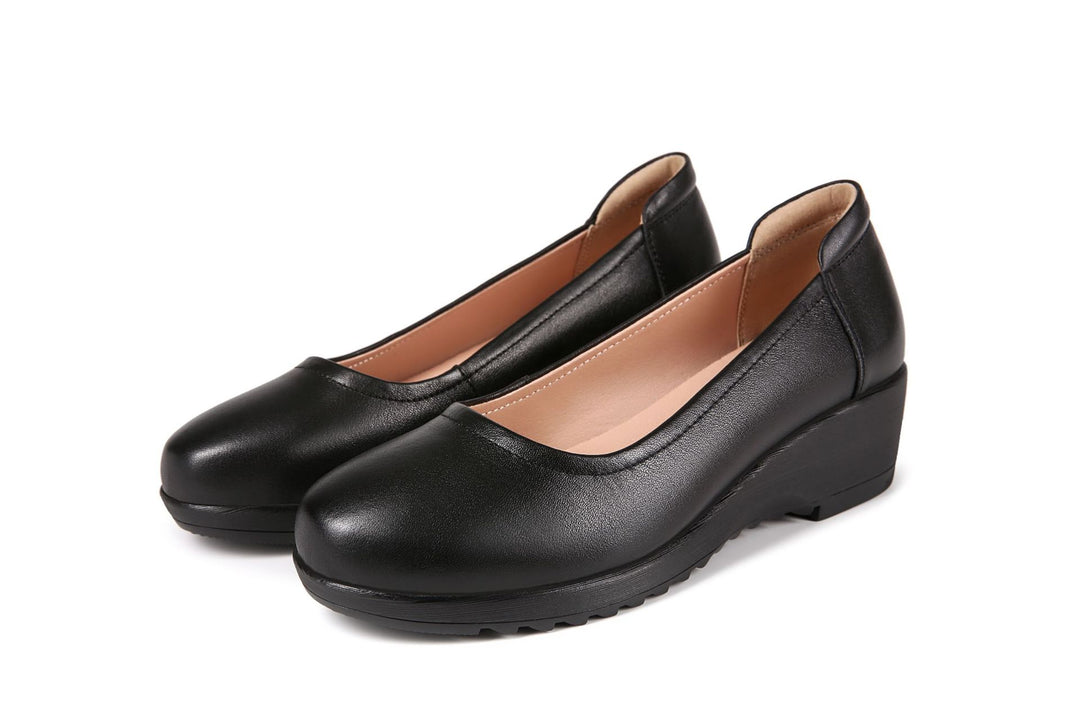 Damen Mary Jane Schuhe mit bequemem Blockabsatz und verstellbarem Riemen R&B