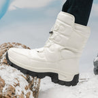 Herren Winterstiefel mit isolierender Fütterung und rutschfester Sohle R&B