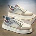 Damen Sneakers mit stilvollem ethnischen Muster und dämpfender Sohle