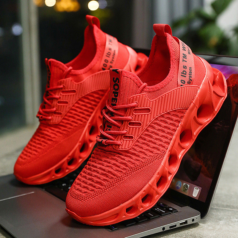 Damen Sportliche Lightweight Sneakers mit atmungsaktiver Technologie und flexibler Sohle R&B