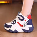 Damen Chunky High-Top Sneakers mit sportlichem Design und dämpfender Sohle R&B