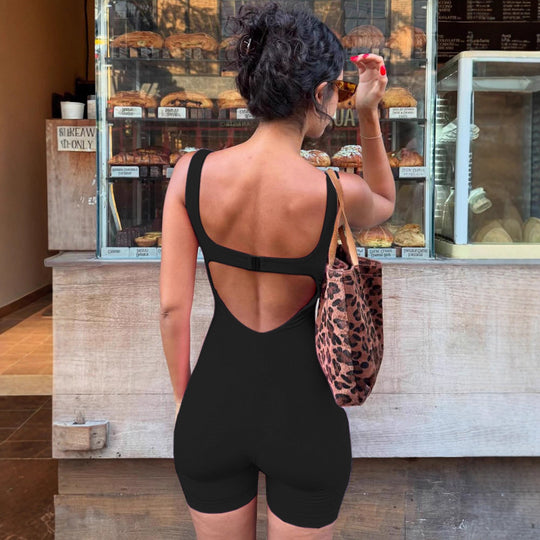 Damen Bodycon Overall R&B