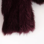 Damen Kuschel-Short-Pelzjacke R&B