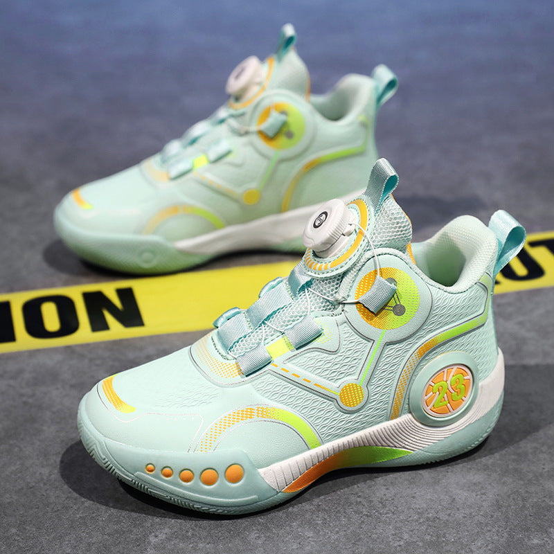 Damen Sportliche High-Top Sneakers mit innovativem Schnellschnürsystem R&B