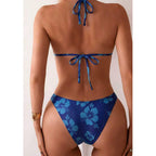 Damen Triangel-Bikini-Set mit floralem Design R&B