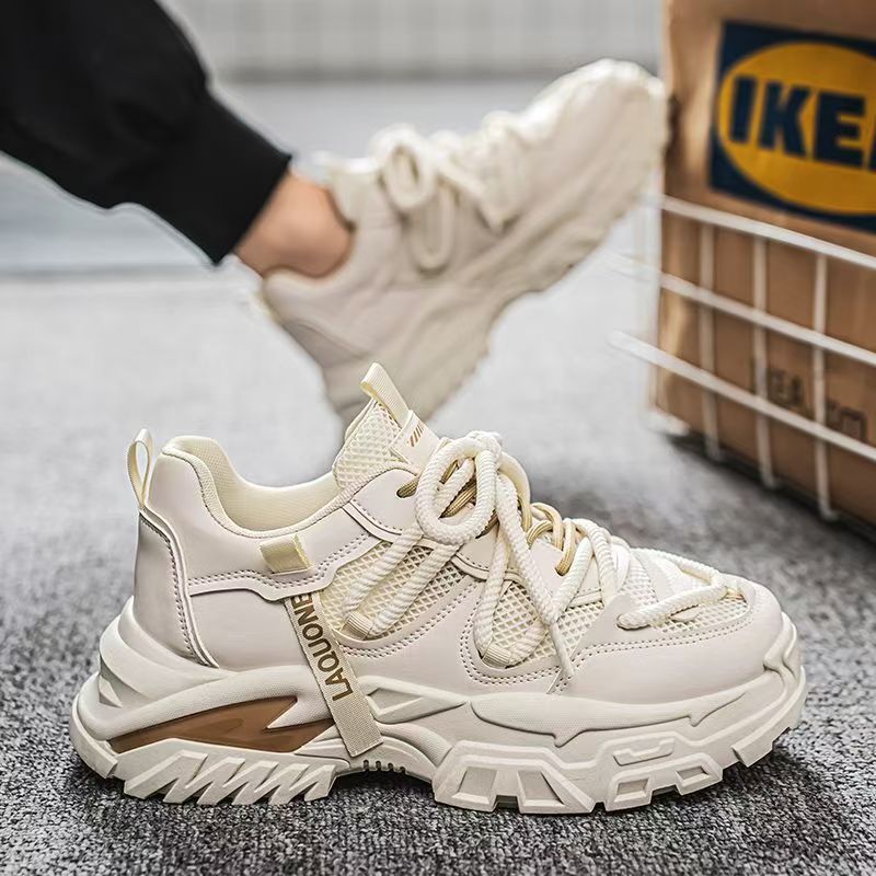 Damen Sportliche Chunky Sneakers mit atmungsaktiver Oberfläche R&B
