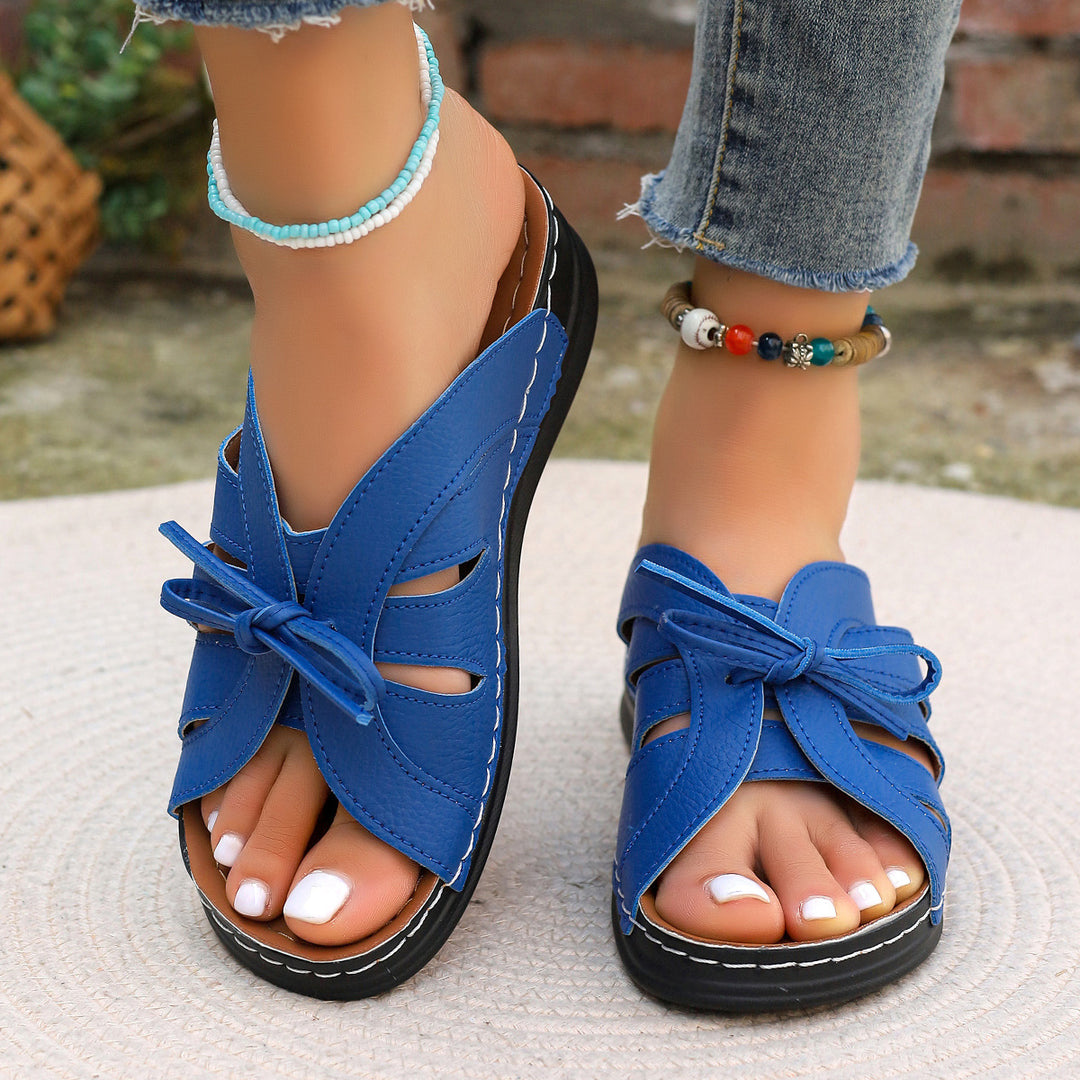 Damen Komfortable Fußbett-Sandalen mit verspieltem Design R&B