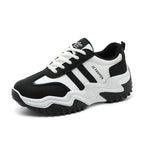 Damen Sportliche Sneaker mit atmungsaktiver Oberflächenstruktur und rutschfester Laufsohle R&B