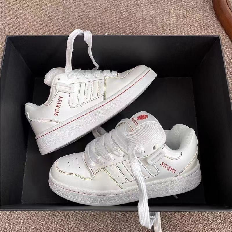 Damen Sportliche Retro-Sneakers mit atmungsaktiver Sohle