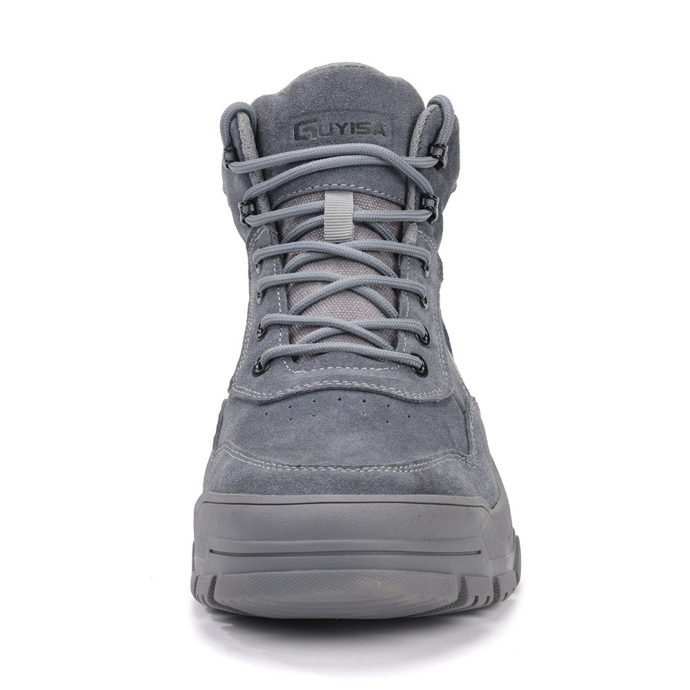 Herren Outdoor-Schnürstiefel mit atmungsaktiver Membran und rutschfester Sohle R&B