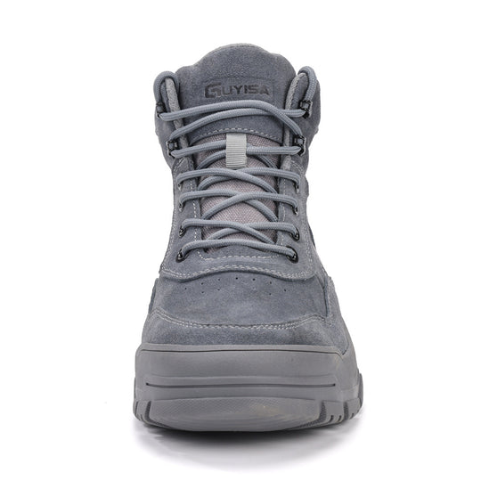 Herren Outdoor-Schnürstiefel mit atmungsaktiver Membran und rutschfester Sohle R&B