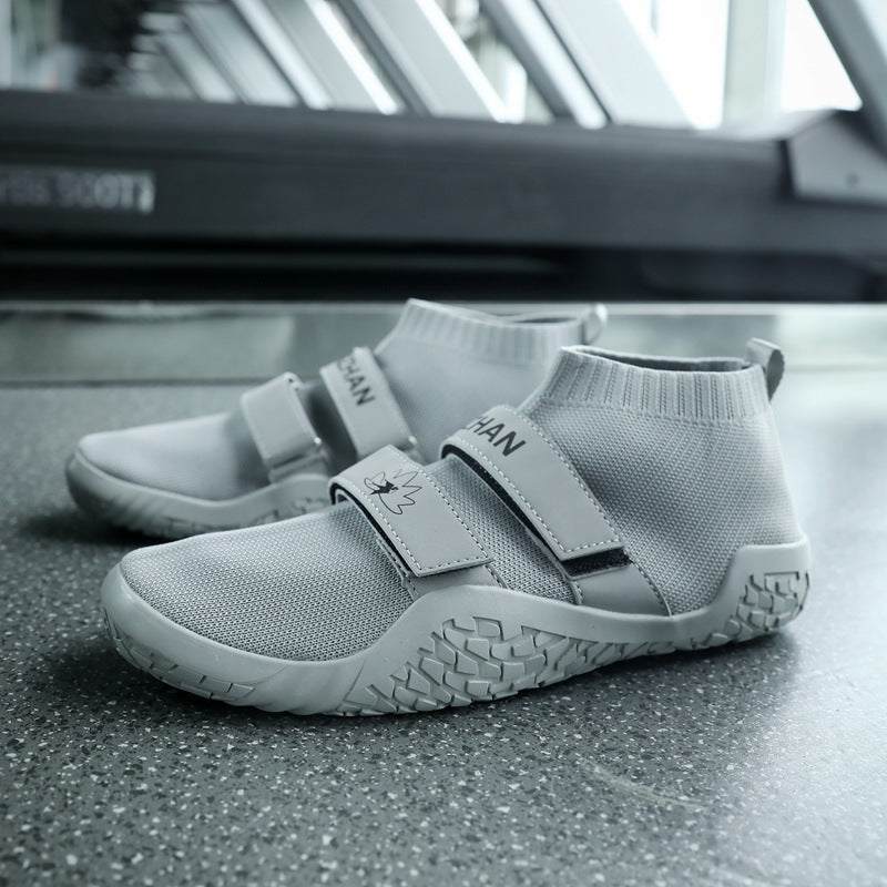 Damen Sportliche Aquaschuhe mit elastischem Klettverschluss und rutschfester Sohle R&B
