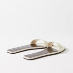 Damen Offene Mules mit breitem Riemen und elegantem Design