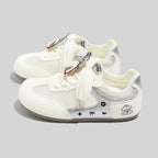 Damen Sportliche Sneakers mit verspieltem Tiermotiv und atmungsaktiver Mesh-Oberfläche