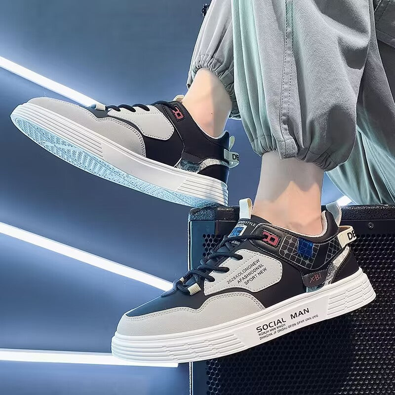 Herren Sportliche Lifestyle-Sneaker mit modischem Design und rutschfester Sohle R&B