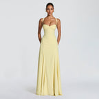 Damen Elegantes Abendkleid mit tailliertem Schnitt und verstellbaren Trägern R&B