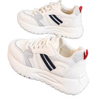 Damen Sportliche Sneaker mit atmungsaktiver Mesh-Oberfläche und dämpfender Sohle