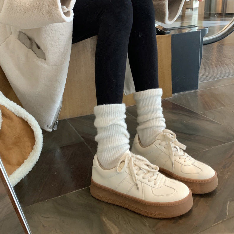 Damen Sportliche Plattform-Sneaker