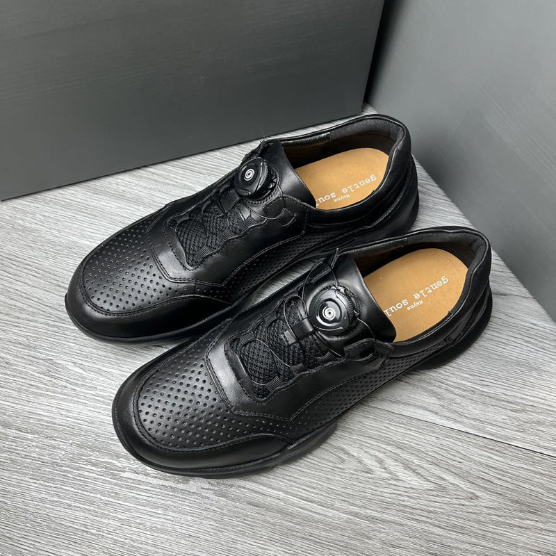 Damen Halbschuhe mit atmungsaktiver Oberflächenstruktur und praktischem Schnürsystem