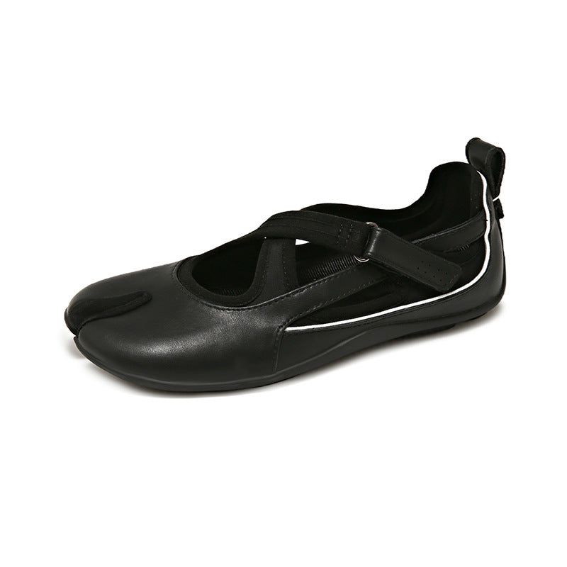 Damen Sportliche Ballerinas mit flexiblem Riemchen und atmungsaktivem Obermaterial R&B