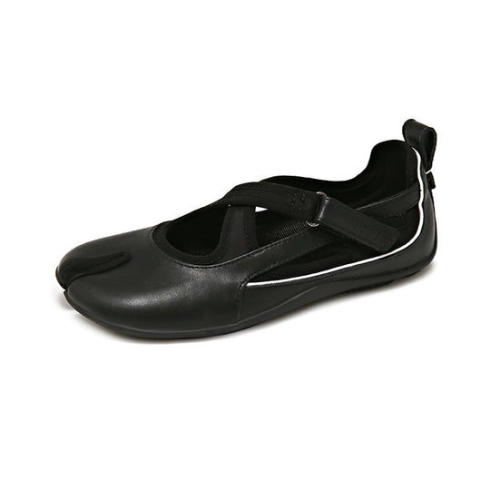 Damen Sportliche Ballerinas mit flexiblem Riemchen und atmungsaktivem Obermaterial R&B