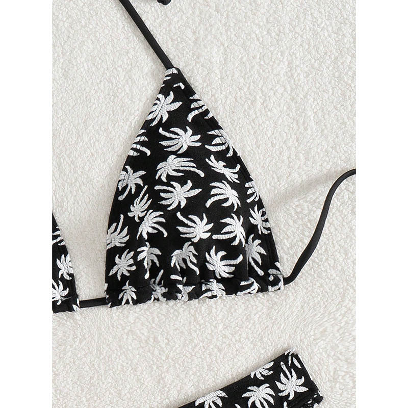 Damen Triangel-Bikini mit floralem Print