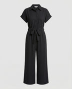 Overall Damen aus Viskose mit weitem Bein