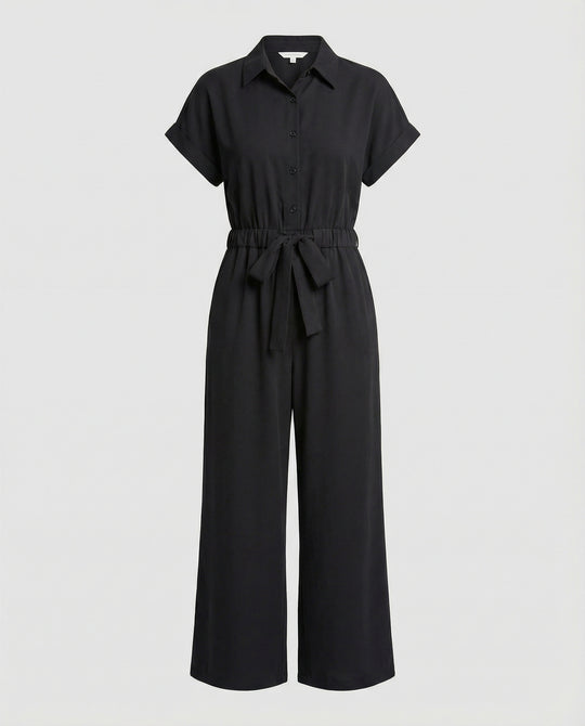 Overall Damen aus Viskose mit weitem Bein