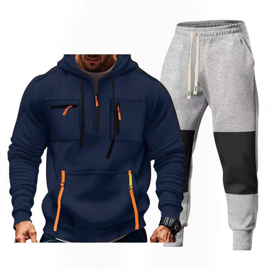 Herren Sportbekleidungsset mit funktionalen Taschen R&B
