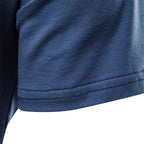 Herren Kurzarm-Shirt mit modernem Henley-Ausschnitt und Brusttasche