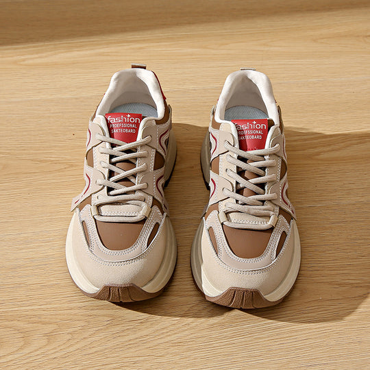 Damen Sportliche Sneaker mit verstärktem Profil und dämpfender Sohle R&B