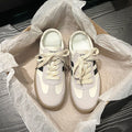 Damen Sneakers im sportlichen Retro-Stil mit atmungsaktiven Einsätzen