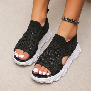 Damen Sportliche Sneakers mit atmungsaktivem Mesh-Obermaterial R&B