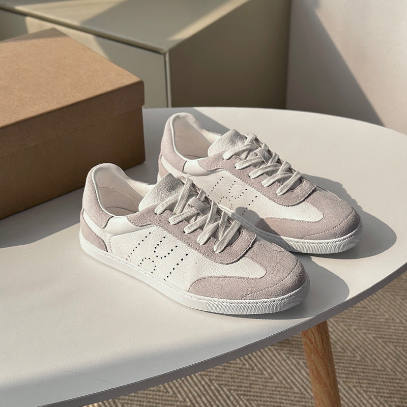 Damen Sportliche Sneakers aus hochwertigem Wildleder und atmungsaktivem Mesh