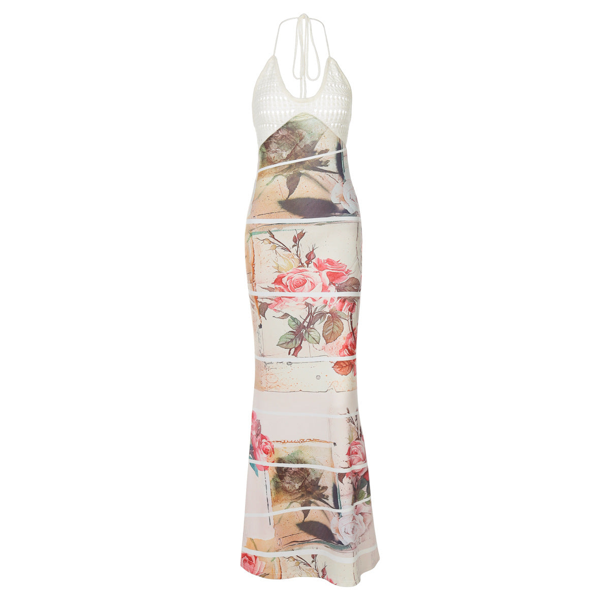 Damen Maxikleid R&B