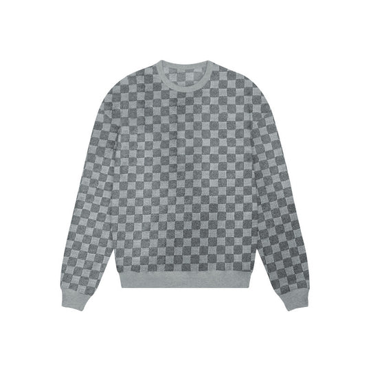 Herren rundhals Strickpullover im modernen Design mit strukturierter Oberfläche R&B