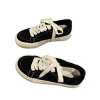Damen Sneakers im lässigen Skater-Design mit dicker Laufsohle R&B