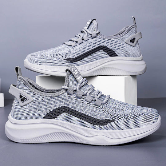 Damen Atmungsaktive Strick-Sneaker mit flexiblem Sohlen-Design R&B