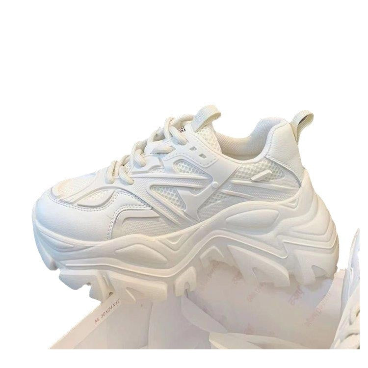 Damen Chunky Sneaker mit atmungsaktiven Mesh-Einsätzen und robustem Profil