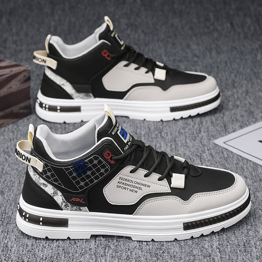 Damen modische und sportliche High-Top Sneakers mit innovativer Sohle R&B