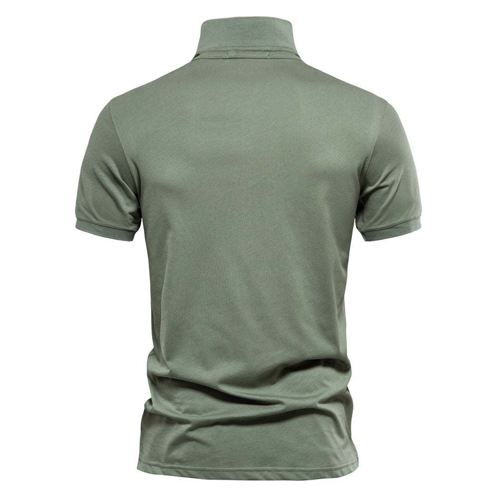 Herren Polo-Shirt mit feiner Piqué-Struktur und klassischem Kragen