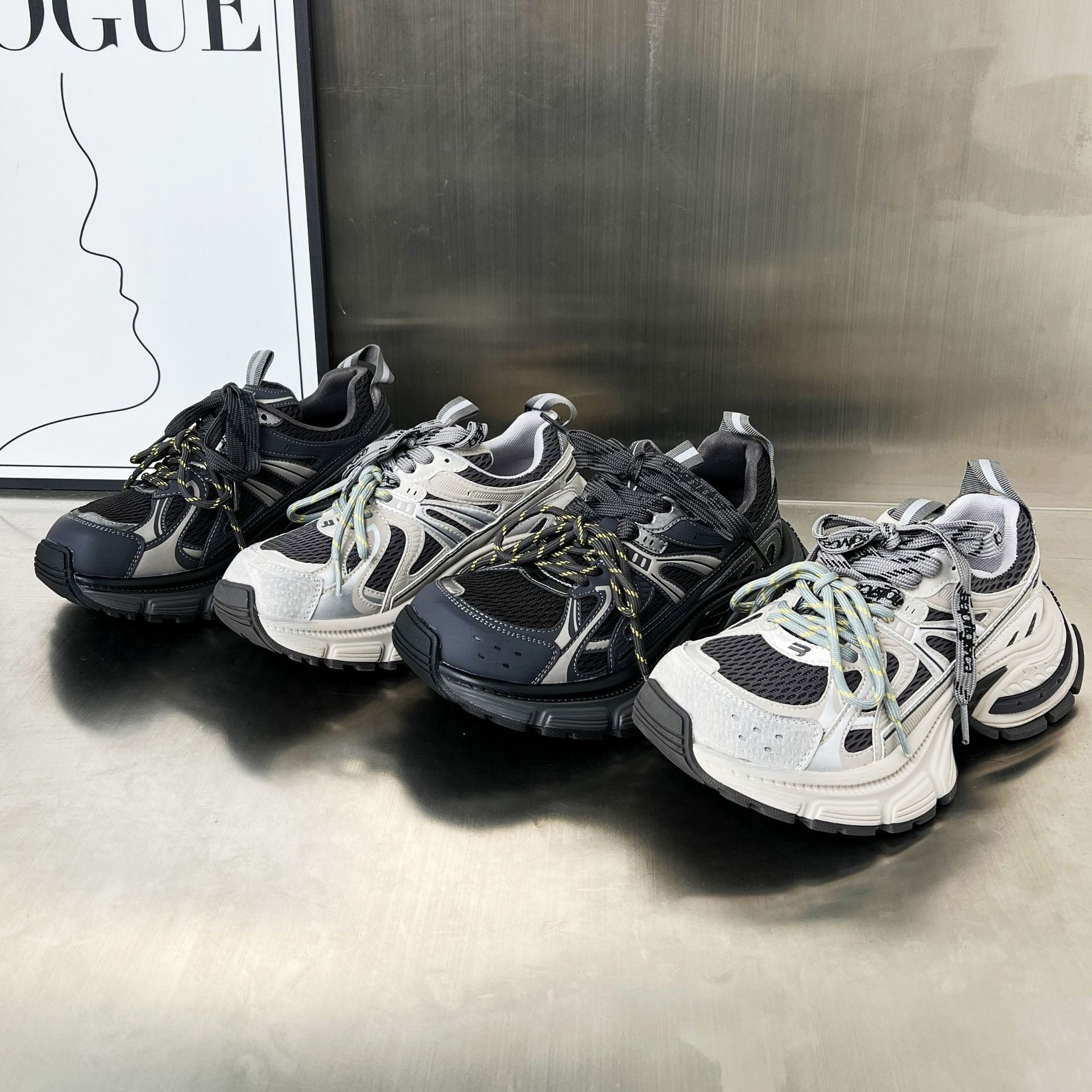 Damen Sportliche Freizeit Sneakers R&B