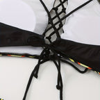 Damen Hochwertiger Bikini mit raffiniertem Schnürdesign R&B