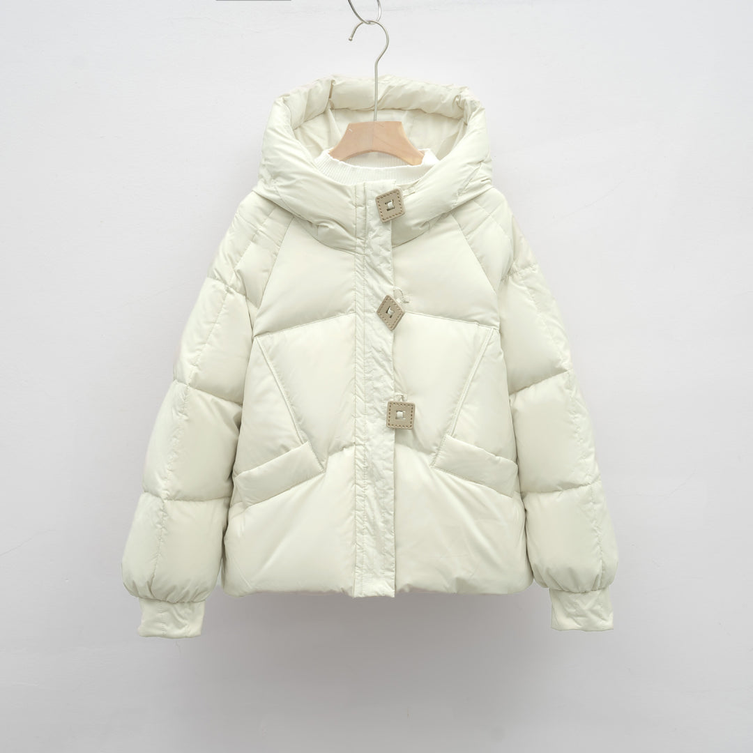 Damen Lässige Winterjacke mit voluminösem Design R&B