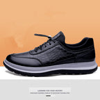 Herren modische Sneaker mit edlem Schlangenmuster
